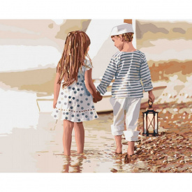 Картина за номерами Ідейка "Дружба" 40х50см КНО2328