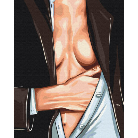 Картина за номерами BrushMe "Справа у пристрасті © Alla Berezovska" 40х50см BS53451