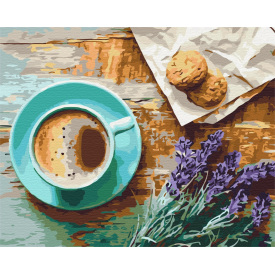 Картина за номерами BrushMe "Лавандовий ранок" 40х50см BS21514