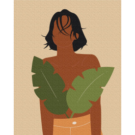 Картина за номерами BrushMe "Природа жіночності" 40х50см BS52730