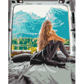 Картина за номерами BrushMe "Гірський ранок" 40х50см BS52321