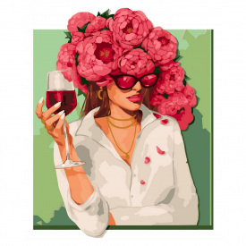 Картина по номерам Цветущее настроение идейка KHO4899 40х50 см