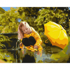 Картина за номерами Теплі дні осені sergii.shchepin Идейка KHO4945 40х50 см