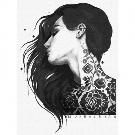 Картина за номерами Идейка Я-українка KHO4952 30х40 см
