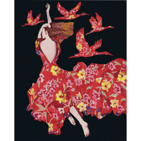 Картина по номерам Полеты во сне и наяву Идейка KHO4921 40х50см