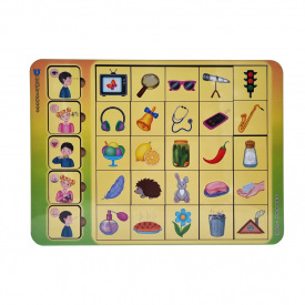 Розвивальна гра Асоціації "Органи чуття" Ubumblebees ПСД208 PSD208