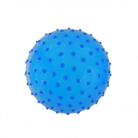 М'ячик дитячий з шипами Bambi MB0112 гумовий 18 см 58 грам Синій