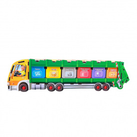 Настільна розвиваюча гра "Сортування сміття: сміттєвоз" Ubumblebees ПСФ129 PSF129 комодик