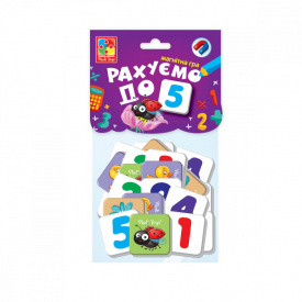 Магнітна гра для дітей "Рахуємо до 5" Vladi Toys VT5900-03 укр