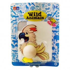 Іграшка заводна "Птах" Bambi 2031A 15 см Білий