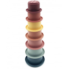 Пірамідка 2Life Y16 прорізувач Башта Різнокольоровий (vol-11239)