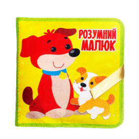 Розвиваюча Фетрова книга "Розумний малюк" Bambini 403969