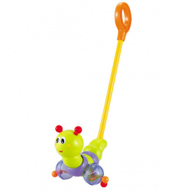 Розвиваюча гра Huile Toys 686/9147 Гусениця-каталка на паличці