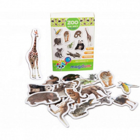 Набір магнітів "Зоо" Magdum ML4031-02 EN 19шт