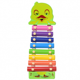 Дерев'яна іграшка TREETOYS Ксилофон MD 0712 Качечка
