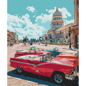 Картина за номерами BrushMe "Ретро вулиця" 40х50см BS51615