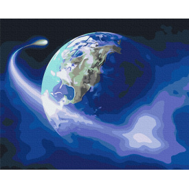 Картина за номерами Brushme XL Всесвіт 48х60 см Різнокольоровий BS28312L