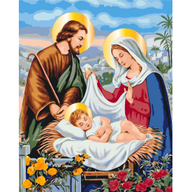 Картина за номерами BrushMe "Свята родина" 40х50см BS53395