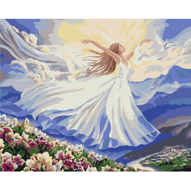 Картина за номерами BrushMe "Ніжність в польоті © Anna Steshenko" 40х50см BS53567