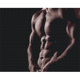 Картина за номерами BrushMe "Оголений чоловік" 40х50см BS30480