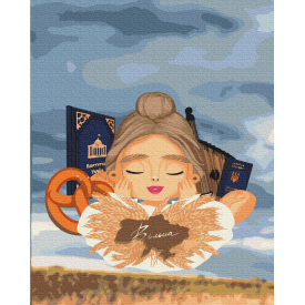 Картина за номерами BrushMe серії Патріот "Символи свободи" 40х50см BS53285