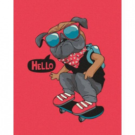 Картина за номерами Rainbow Art "Бешкетник" 40х50см GX42719