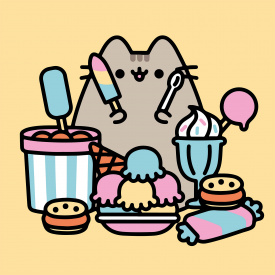 Картина за номерами Santi Пушин Смаколики 25х25 см Різнокольоровий (955032)