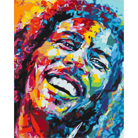 Картина за номерами BrushMe "Райдужний Марлі" 40х50см BS52225