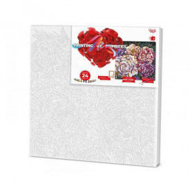 Картина за номерами Danko Toys Букет KpNe-40х40-02-09 40x40 см