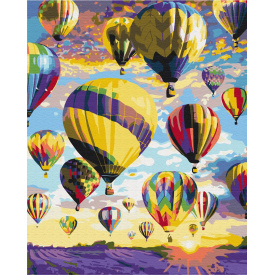 Картина за номерами BrushMe "Мрії в небі" 40х50см BS28734