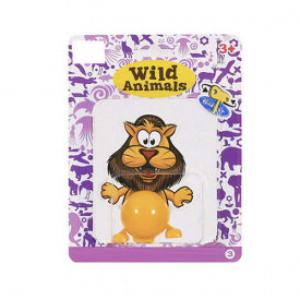 Іграшка заводна "Тварини" Bambi 2029A 14 см Лев