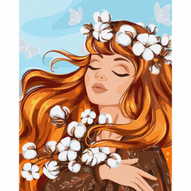 Картина за номерами Вогняна ніжність Идейка KHO2558 40х50 см