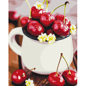 Картина за номерами BrushMe "Стигла черешня" 40х50см BS53397