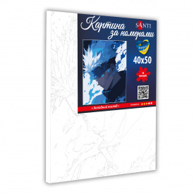Картина за номерами Santi Холодний погляд 40x50 см (955384)