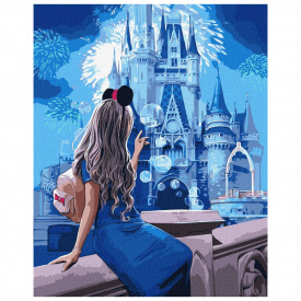 Картина за номерами У світі чарівних мрій Kira Corporal Идейка KHO2567 40х50 см