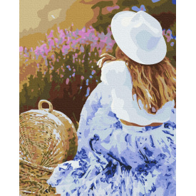 Картина за номерами Brushme XL Улюблена лаванда 48х60 см Різнокольоровий BS37604L