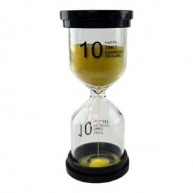 Пісочний годинник No Brand 10 хвилин Жовтий пісок (DN30777F)