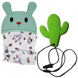 Набір прорізувачів 2Life гризун Мордочка та Кактусик Y7 Зелений (v-11884)