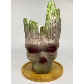 Горщик для квітів та канцелярії FMA Groot G11 Череп 180 х 100 х 11 мм (2177833750)