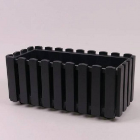 Балконний ящик Flora Boardee Fencycase 38 см Антрацитовий (SK000047)