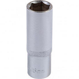 Насадка торцева MASTERTOOL 6-гранна 1/2 18 мм CRV GM (78-0518)