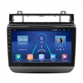 Штатная магнитола Lesko 9" Volkswagen Touareg II 2010-2014 4/32Gb 4G Wi-Fi GPS Top (9935-46735)