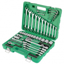 Набор инструментов INTERTOOL ET-6077SP 1/2&quot; & 1/4&quot;, 77ед