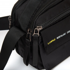 Сумка чоловіча LANPAD LAN4120 23x17x11 см Чорний (2297865719) Тернопіль