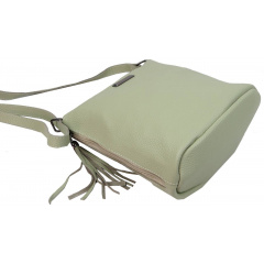 Жіноча сумка на плече Borsacomoda 25x22x11 см Салатовий (2590187105) Київ