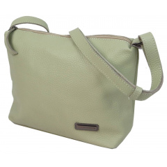 Женская наплечная сумка Borsacomoda 30x22x11 см Салатовый (2590229397) Черновцы