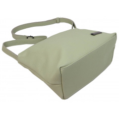 Женская наплечная сумка Borsacomoda 30x22x11 см Салатовый (2590229397) Черновцы