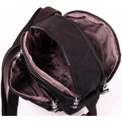 Жіноча сумка крос боді JIELSHI 17x19x11 см Чорний (2534916892) Тернопіль