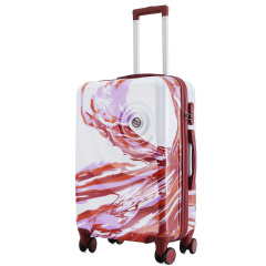 Чемодан Semi Line 24" T5654-2 М 67 л White Red (DAS2608) Мукачево