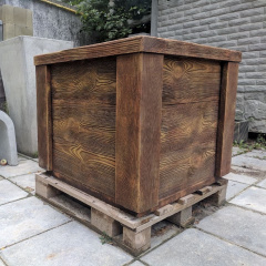 Вазон Веранда 70x65x65 см, уличный садовый RAL K7 Classic Прилуки